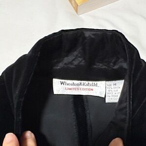 Black Velvet Tunic/minidress